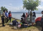 Polsek Rasanae Barat Laksanakan Patroli di Tempat Wisata Lawata dan Pantai Jenamawa Wadumbolo