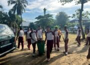 Polres Bima Kota Gelar Baksos Bersih-Bersih Tempat Ibadah, Songsong Hari Bhayangkara ke-79