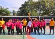 Semarak Hari Bhayangkara ke-79, Polres Lombok Utara Gelar Turnamen Voli Antar Satuan Kerja dan Bhayangkari