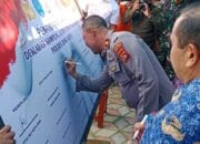 Sat Narkoba Polres Bima Kota Gelar Deklarasi Kampung Bebas dari Narkoba di Kelurahan Lewirato