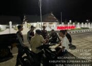 Ciptakan Rasa Aman, Sat Samapta Polres Sumbawa Barat Gelar Patroli Dialogis di Wilayah Kota Taliwang