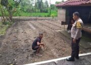 Sinergi Polri dan Warga Desa Kuripan Timur Perkuat Program Ketahanan Pangan