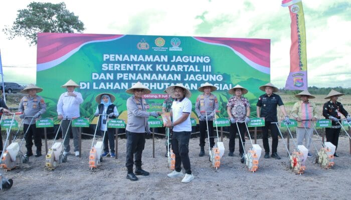 Kapolda NTB Ajak Warga Wujudkan Ketahanan Pangan di Lombok Barat