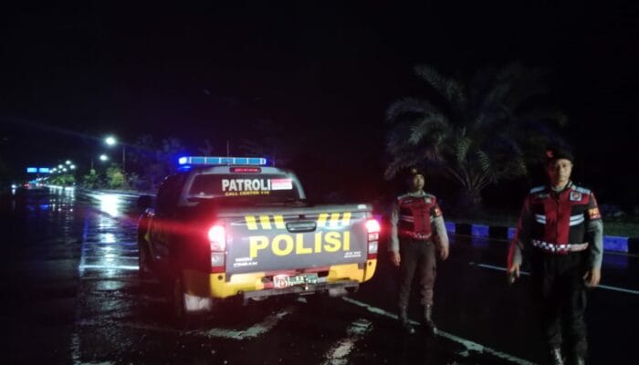 Polres Lombok Barat Intensifkan Patroli Blue Light di Bypass BIL II