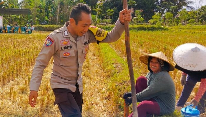Bhabinkamtibmas Kuripan Utara Dorong Ketahanan Pangan dari Lahan Produktif Warga