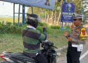 Polres Lombok Barat Gelar Operasi Patuh Rinjani 2025 di Bundaran Penas