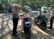 Satlantas Polres Lombok Barat Tindak 73 Pelanggar di Keling Kediri