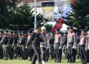 Semaraknya Upacara Hari Bhayangkara ke-79 Polres Bima Kota, Polri untuk Masyarakat Terus Bersinergi