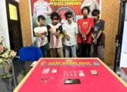 Gerebek Rumah Transaksi Narkoba di Plampang, Polres Sumbawa Ringkus 5 Pemuda, Sabu Disita!