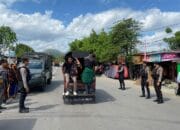 Cegah Kemacetan Lalulintas, Satsamapta Polres Bima Laksanakan PAM Pawai Budaya Peringatan HUT Ke-385 Kabupaten Bima