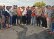 Kapolres Sumbawa Barat Pimpin Pengamanan Aksi Unjuk Rasa Aliansi PPS Selama Dua Hari di Poto Tano, Petugas dan Aliansi Saling Apresiasi