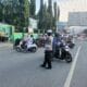 Polsek Rasanae Barat Laksanakan Rawan Pagi, Himbau Pengguna Jalan Tertib Berlalu Lintas