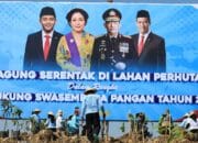 Terus Wujudkan Swasembada Pangan, Kapolri Laksanakan Penanaman Jagung Kuartal III