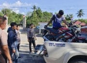 Polsek Sanggar Bantu Evakuasi Korban Kecelakaan Lalulintas di Desa Taloko
