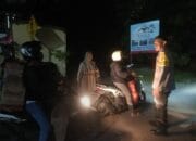 Polsek Batu Lanteh Laksanakan Patroli KRYD dan Blue Light, Ciptakan Situasi Kondusif di Wilayah Klungkung