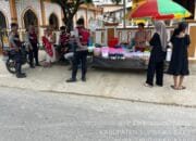 Unit Patroli Sat Samapta Polres Sumbawa Barat Imbau Warga Waspadai Karhutla dan Hoaks Saat Patroli Dialogis