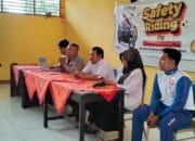 SMKN 2 Gerung Jadi Lokasi Edukasi Safety Riding Satlantas Lombok Barat