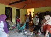 Tiga Pilar Kelurahan Bugis Gelar Gotong Royong Bersihkan Kantor Lama untuk Kantor Koperasi