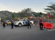 Urai Kemacetan dan Cegah Potensi Aksi Kriminalitas Satsamapta Polres Bima Optimalkan Patroli KRYD Sore Hari