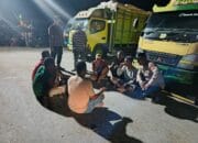 Personel Polsek Kawasan Pelabuhan Laut Bima Laksanakan Patroli Rutin, Sasar Buruh dan ABK di Area Pelabuhan