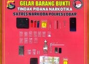 Satresnarkoba Bongkar Peredaran Sabu di Dusun Nyiur Lembang, Lombok Barat