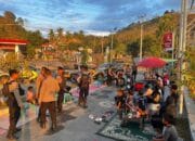 Sat Samapta Polres Bima Kota Laksanakan Patroli di Pusat Pertokoan dan Taman Amahami