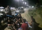 Polsek Poto Tano Gelar Patroli Dialogis HEBAT, Bubarkan Anak-anak yang Nongkrong Larut Malam