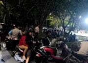 Patroli Malam Minggu Polsek Taliwang di Taman KTC, Wujudkan Kamtibmas yang Aman dan Nyaman