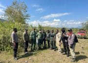 Patroli Gabungan TNI-Polri dan SPTN II Amankan Kawasan Hutan Taman Nasional Tambora