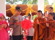 *Kapolres Lombok Utara Resmikan Vihara Diraya Manggala