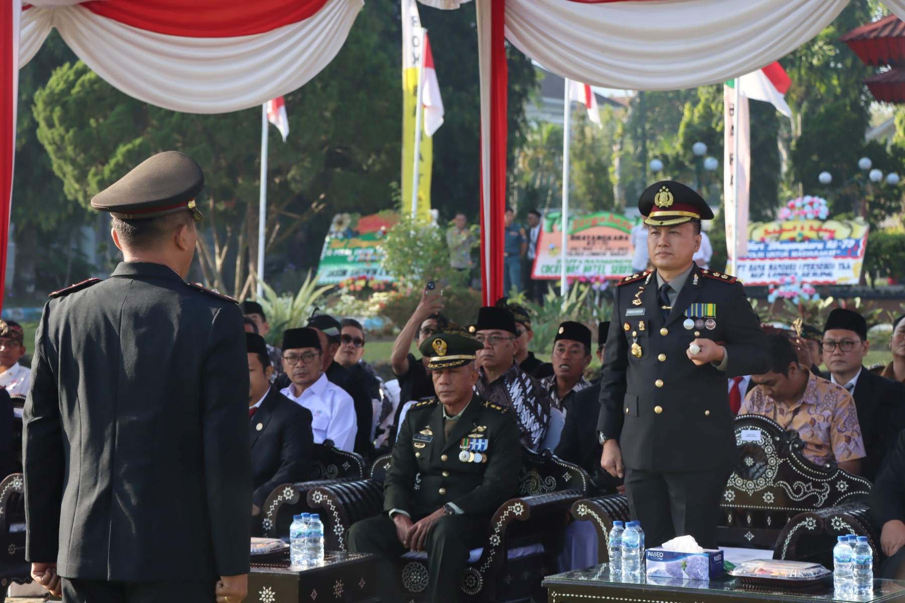 Polres Lombok Barat Gaungkan Astacita dalam Peringatan Hari Bhayangkara