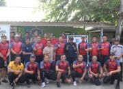 Kapolres Lombok Utara Gelar Gowes Kamtibmas Jilid XVI Dirangkaikan dengan Bansos dan Bakti Kesehatan di Desa Sesait