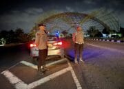 Polsek Kediri Intensifkan Patroli Malam di Jalan BIL Cegah Kejahatan Jalanan