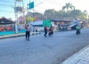 Unit Patmor Sat Samapta Polres Dompu Laksanakan Giat Rawan Pagi Dalam Rangka KRYD