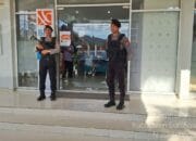 Sat Samapta Polres Sumbawa Barat Laksanakan PAM Obvit Rutin di KCP Bank BNI Taliwang