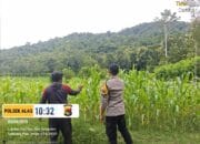 Bhabinkamtibmas Labuhan Alas Ajak Warga Manfaatkan Lahan Kering untuk Ketahanan Pangan