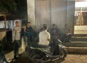 Polsek Pekat laksanakan Patroli KRYD untuk jaga kondusifitas wilayah Kecamatan Pekat