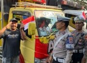 Polantas Menyapa di Gerung: Edukasi & Patriotisme di Jalan Raya