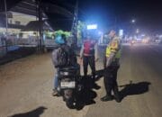 Polsek Seteluk Gelar Razia Malam, Cegah Curanmor hingga Peredaran Narkoba