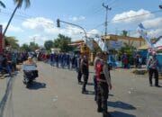 Polres Dompu Amankan Kegiatan Gerak Jalan Ketepatan Waktu Putri, Siap Kawal Seluruh Rangkaian HUT RI ke-80