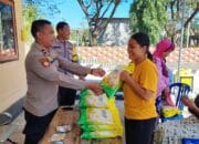 Polsek Rhee Gelar Gerakan Pangan Murah, Bantu Warga Dapatkan Beras dengan Harga Terjangkau