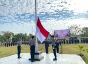 Polres Lombok Utara Gelar Upacara Peringatan HUT RI ke-80