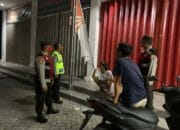 Polsek Tanjung Gelar Patroli Malam, Sasar Pemuda dan Pelajar yang Masih Berkeliaran
