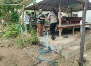 Kapolsek Pemenang Laksanakan Sambang Duka di Desa Malaka