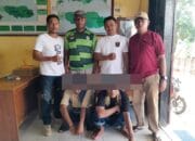 Polsek Langgudu Amankan Terduga Pelaku Penganiayaan di Desa Kalodu