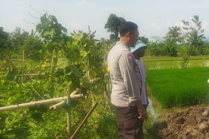 Polri Gerakkan Petani Lombok Barat Sukseskan Program Ketahanan Pangan Nasional