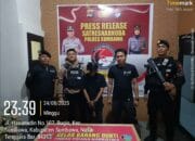 Patroli KRYD Samapta Polres Sumbawa Berhasil Amankan Pelaku dan 75 Butir Tramadol