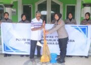 Polwan Polres Sumbawa Barat Gelar Bakti Sosial dan Bakti Religi Sambut Hari Jadi ke-77