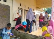 Bhabinkamtibmas Kelurahan Sasake Kawal Pendistribusian Makanan Bergizi Gratis
