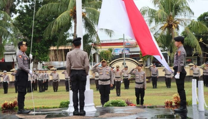 Polres Lombok Barat Gelar Upacara Haornas ke-42 dengan Penuh Khidmat
